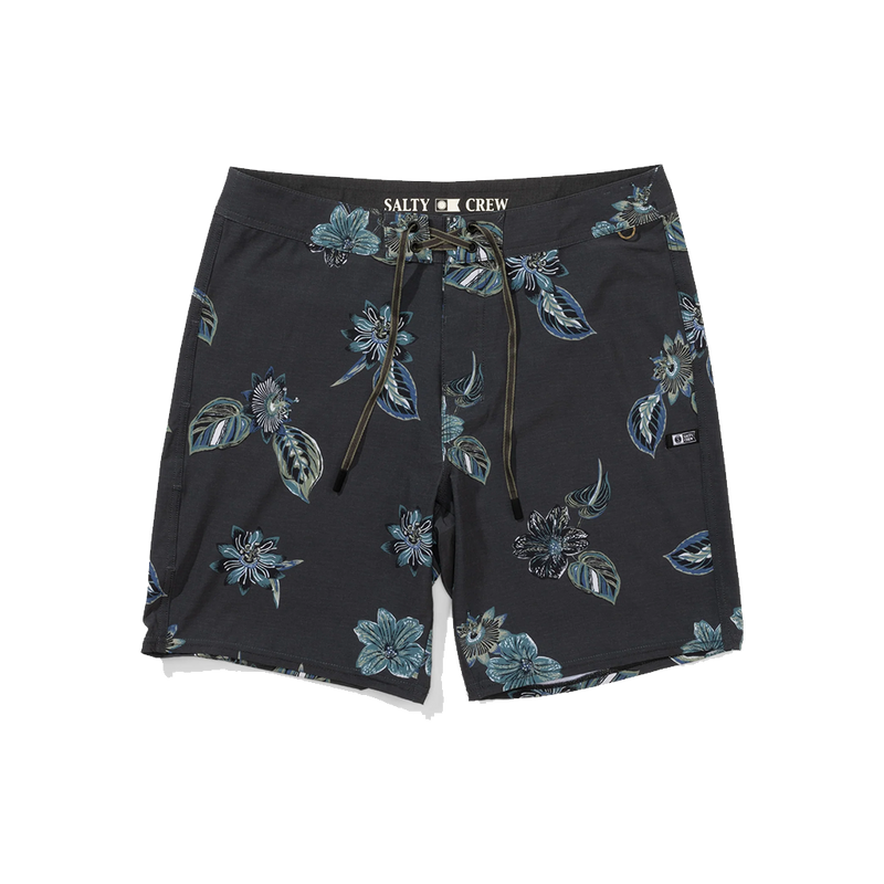 Salty Crew Boys Crew Boardshort Black Front