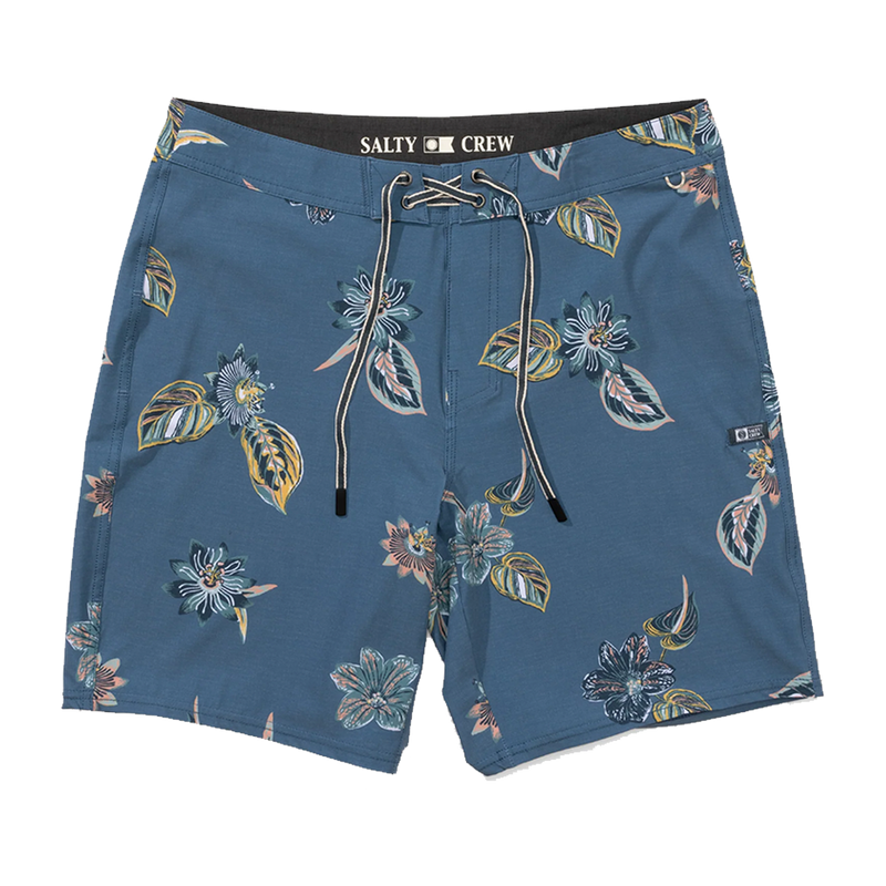 Salty Crew Men's Crew Boardshort - Channel Blue Front