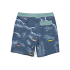 Salty Crew Boys Crew Boardshort Navy Back