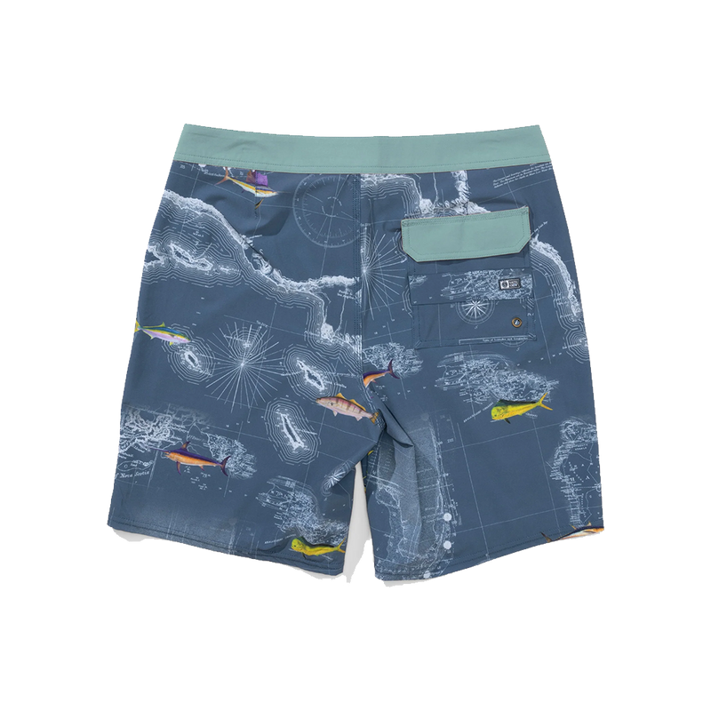 Salty Crew Boys Crew Boardshort Navy Back