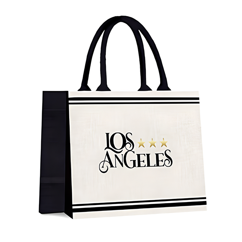 Kitchen Chic LA Kitchen Canvas Bag White