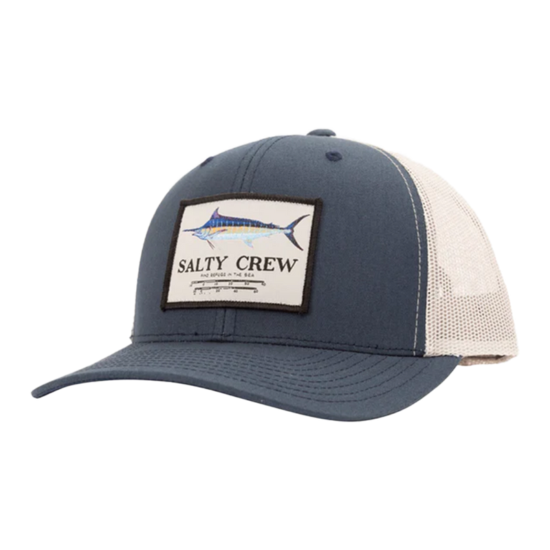 Salty Crew Marlin Mount Navy/Silver Retro Trucker