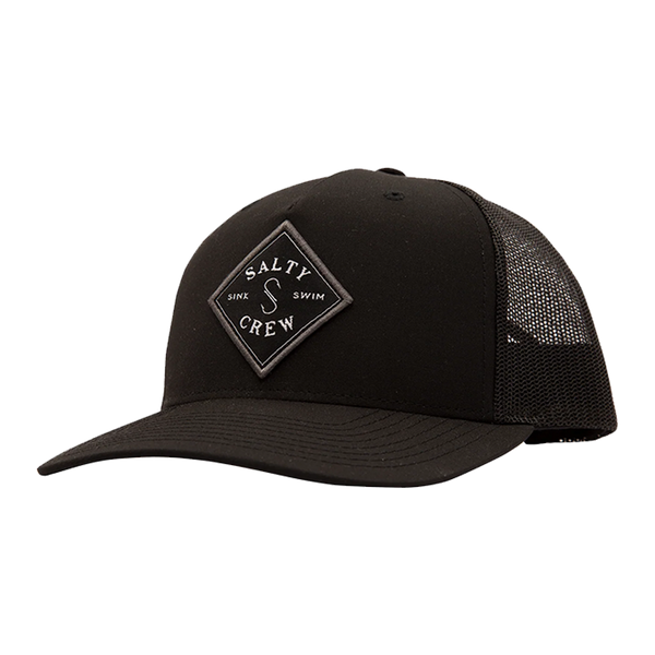 Salty Crew Sealine Black Retro Trucker