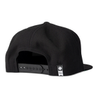 Salty Crew Tailgate Black 6 Panel Back