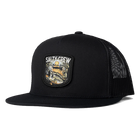 Salty Crew Striker Black Trucker Front