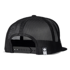 Salty Crew Striker Black Trucker back