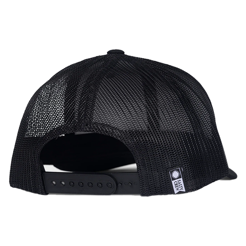 Salty Crew Ulua Retro Trucker Hat Black Back