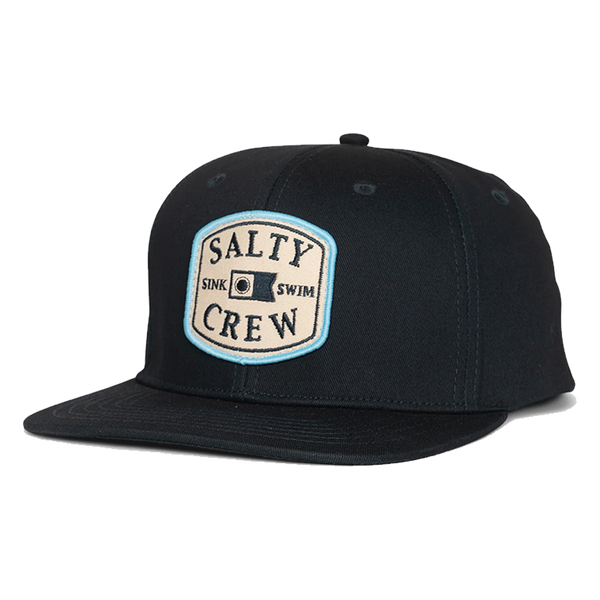 Salty Crew Capitals 6 Panel Hat - Navy Front