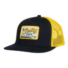 Salty Crew Ashore Trucker Hat - Navy Gold (Front)