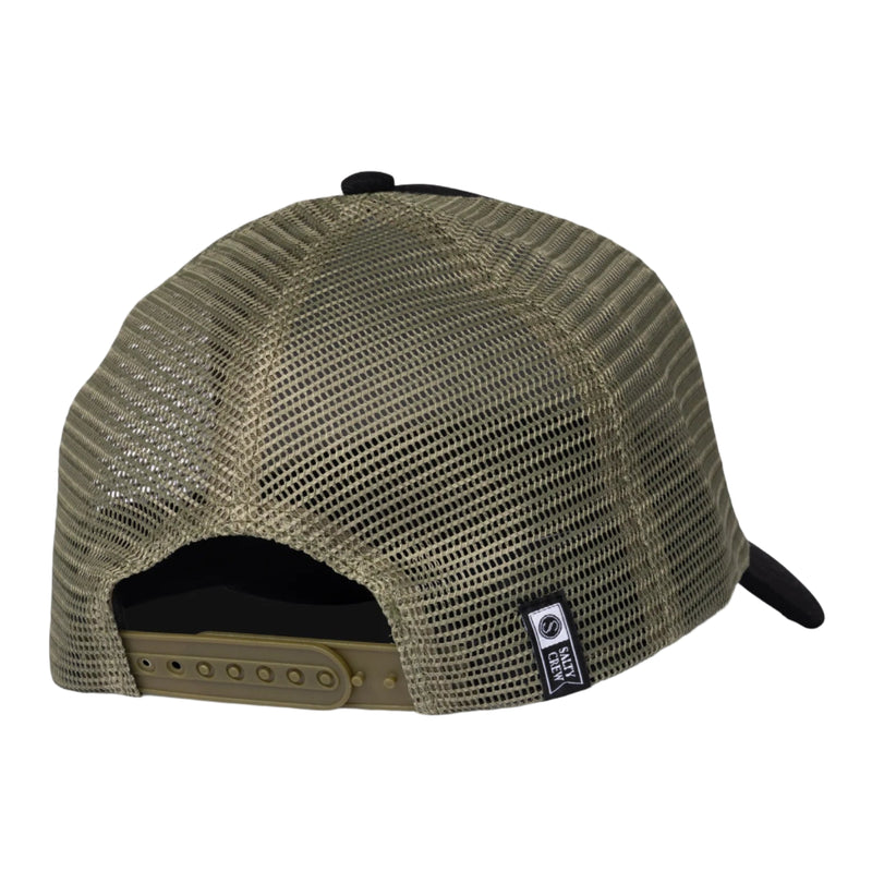 Salty Crew Live Bait Trucker Hat - Phantom (Back)
