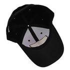 Historic Route 66 Emblem Velcro Baseball Cap - Black/Tan (Inner view)