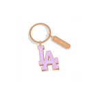 Kitchen Chic LA Big Keychain Purple