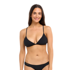 Body Glove Ibiza Evelyn Fixed Triangle Bikini Top - Black