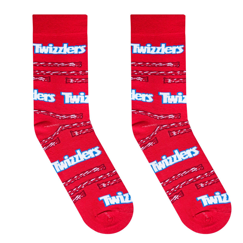 Crazy Socks Men's Crew Folded - Twizzlers