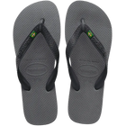 Steel Grey Havaianas Brazil Flip Flops