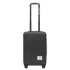 Front view of Herschel Heritage Hardshell Luggage | Large Carry-On 42L - Black