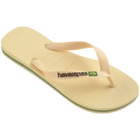 Havaianas Women's Brazil Logo Flip Flops - Buttercream