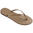 Rose Gold Havaianas You Metallic Flip Flops Right