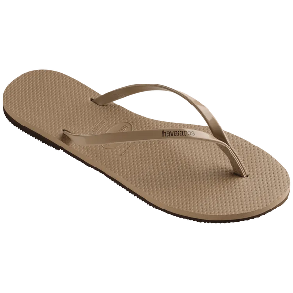 Rose Gold Havaianas You Metallic Flip Flops Right