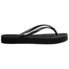 Havaianas Slim Flatform Flip Flops - Black (Side)