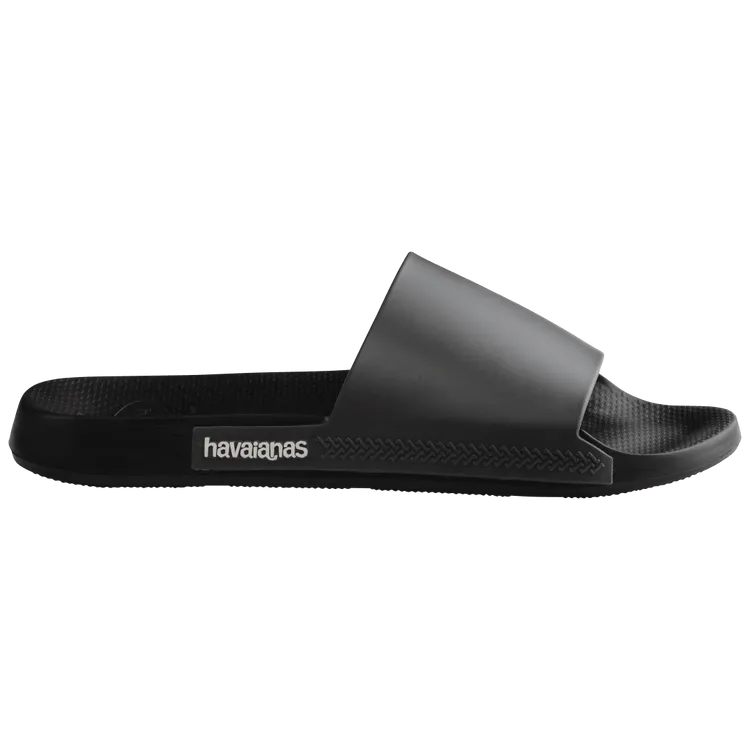 Black Havaianas Slide Classic Side view