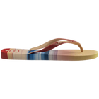 Beige Havaianas Top Surf Sessions Flip Flops Side view