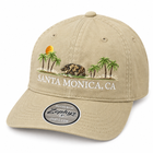 Santa Monica Foundary Embro Garment Wash Chino Hat - Khaki