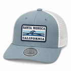 Santa Monica Lessoner Twill Canvas Trucker - Grey Blue