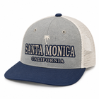Santa Monica Carton Twill Suit Front Trucker - Heather Grey Navy