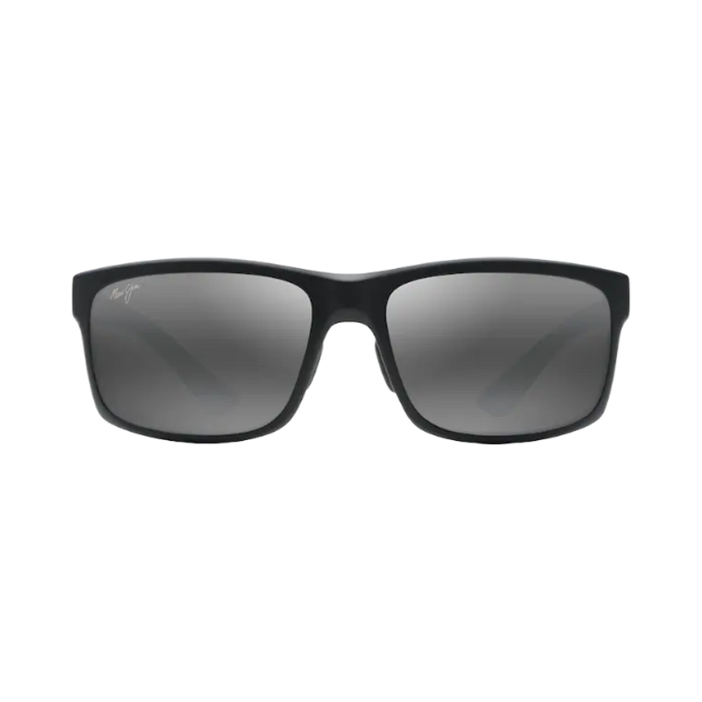 Maui Jim Pokowai Arch Matte Black + Neutral Grey – Sand 'n Surf