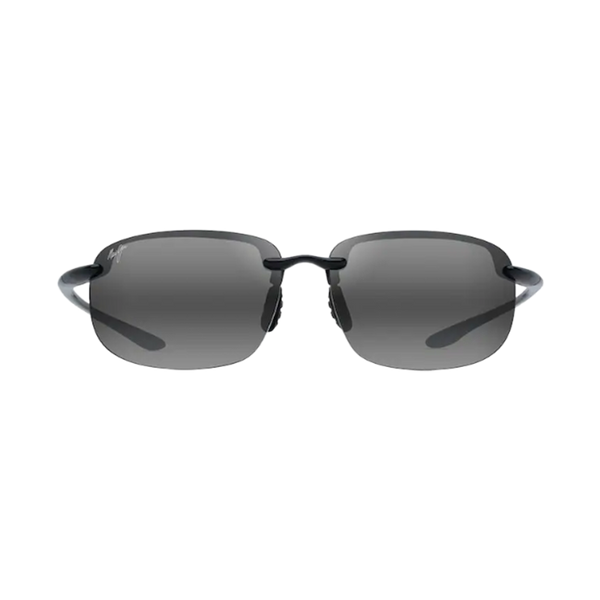 Maui Jim Ho'okipa Xlarge Black Gloss + Neutral Grey – Sand 'n Surf