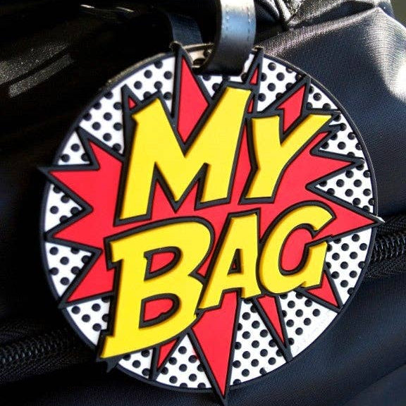 Comic Book My Bag Luggage Tag