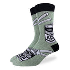 Men's A Can of Whoopass Socks: Shoe Size 7-12