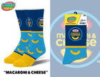 Crazy Socks Men's Crew Folded - Macaroni & Cheese