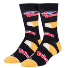 Black socks with Twinkie design and 'Twinkies' branding on a white background