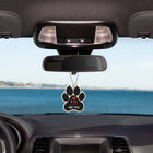 Dog Paw Air Freshener In Car