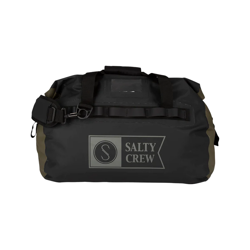 Salty Crew Voyager Black/Military Duffle