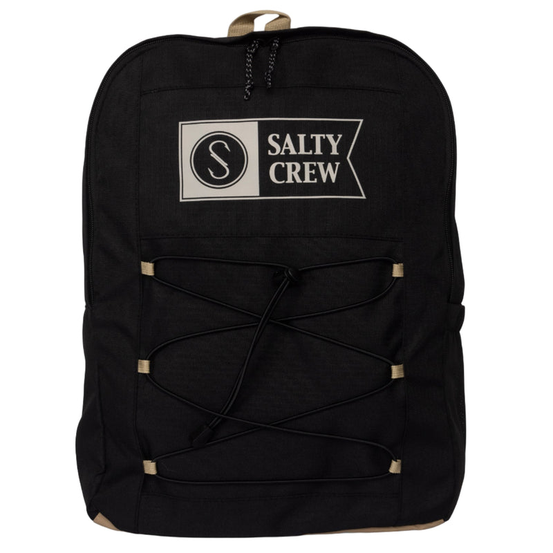 Salty Crew Alpha Backpack - Black (Front)