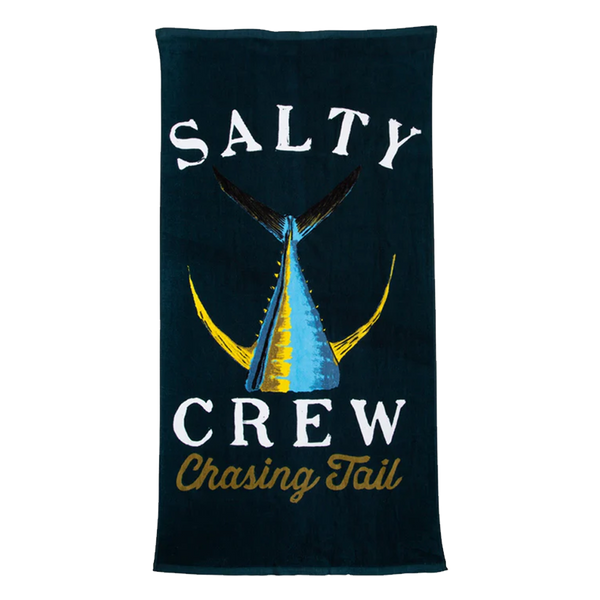 Salty Crew Chasing Tail Navy Towel