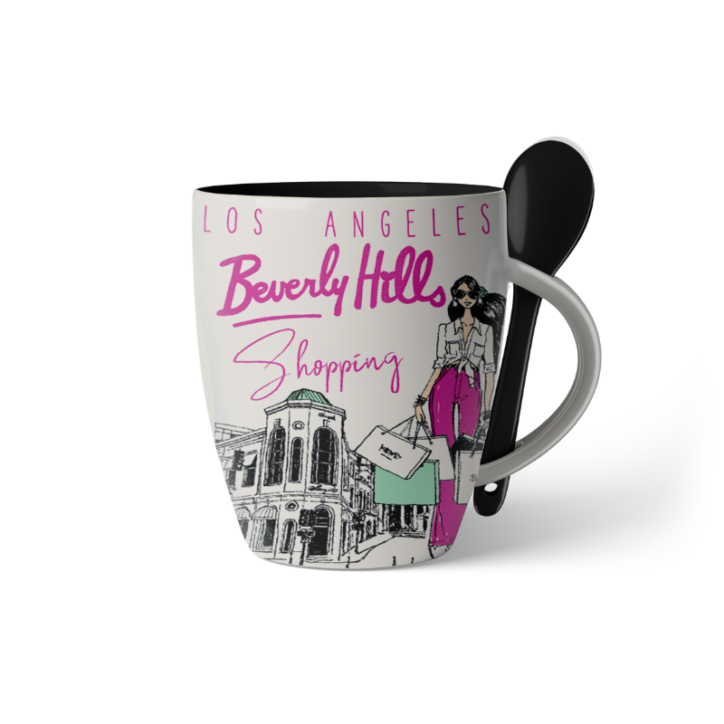 Kitchen Chic LA Mini Mug Spoon M08 Fashion