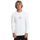 Billabong All Day Wave Loose Fit Long Sleeve Surf Tee - White (Front)
