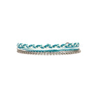 Pura Vida Laguna String and Chain Silver Bracelet - Siesta