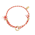 Pura Vida Friendship Ring Bracelet Red