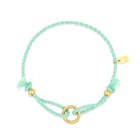 Pura Vida Friendship Ring Bracelet - Seafoam