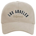 Los Angeles California Fashion Ball Cap - Khaki/Black