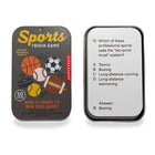 Sports Trivia Game with sample card