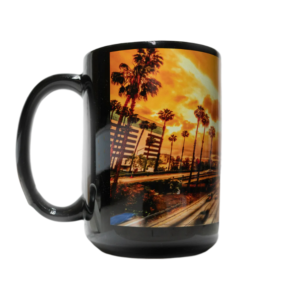 Los Angeles Sunset Highway Mug