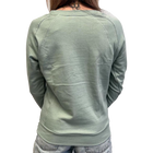 Los Angles California Ladies' Core Fleece - Greenstone (back)