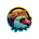 Sticker Pack Santa Monica California Coastal GE - Eagle Shades