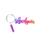 Kitchen Chic LA Signature Keychain Rainbow 2
